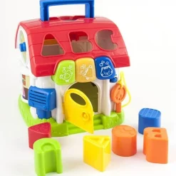 ABC Activity House with Shape Sorter & Sounds – Interactive Learning Toy for Toddlers