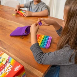 ABC Pop & Match Bingo | Multisensory Alphabet, Number & Color Preschool Learning Game | 115-Piece Set