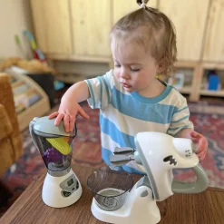 Action-Fun Appliances | Realistic Toy Mixer, Blender, Coffee Maker & Toaster