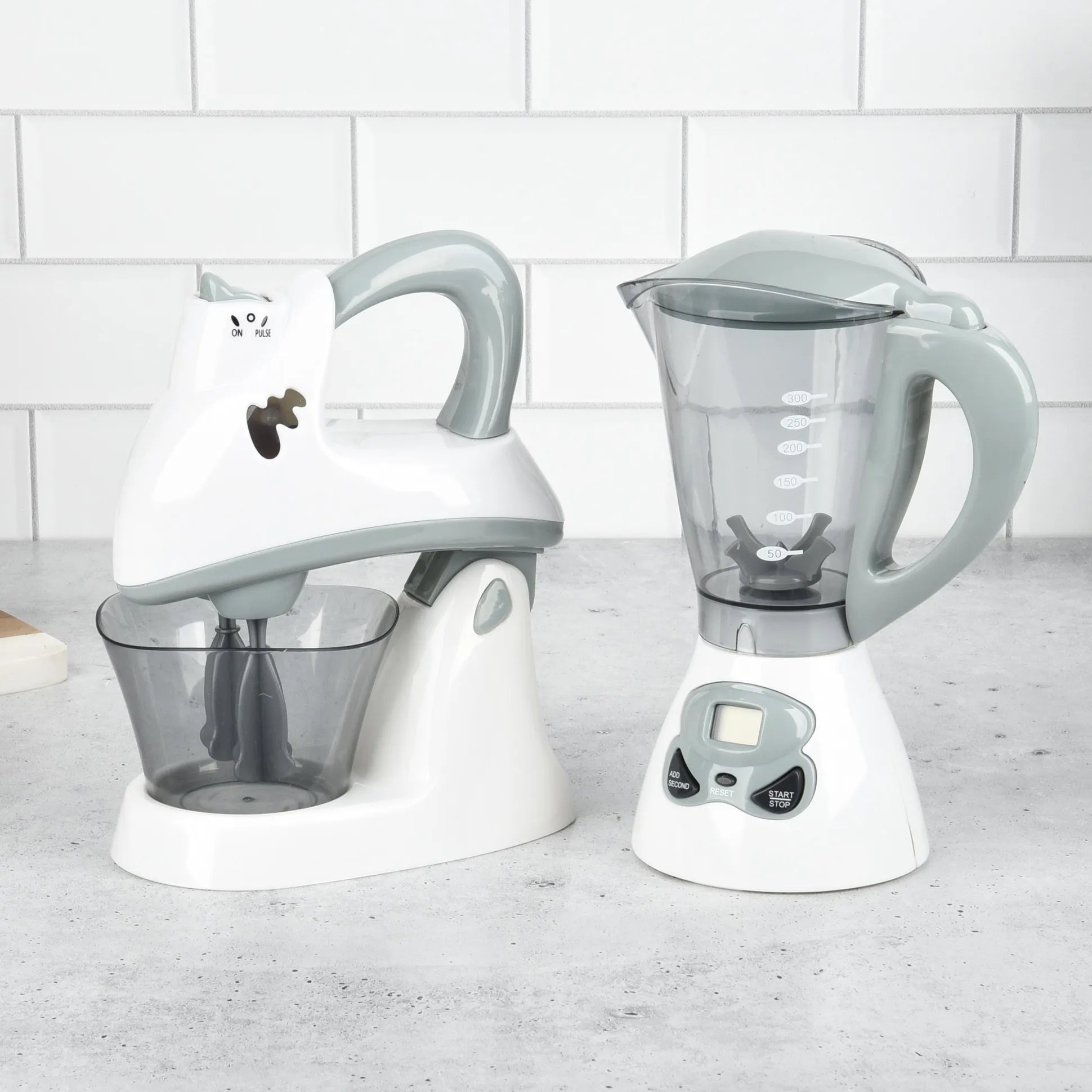 Action-Fun Appliances | Realistic Toy Mixer, Blender, Coffee Maker & Toaster
