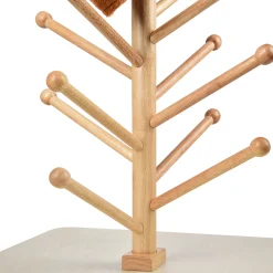Adjustable Wooden Puppet Tree Display Stand | Holds Up to 26 Puppets