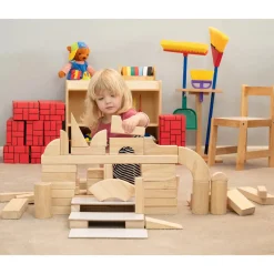 Advanced Unit Block Set | 85 Durable Hardwood Blocks