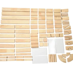 Advanced Unit Block Set | 85 Durable Hardwood Blocks