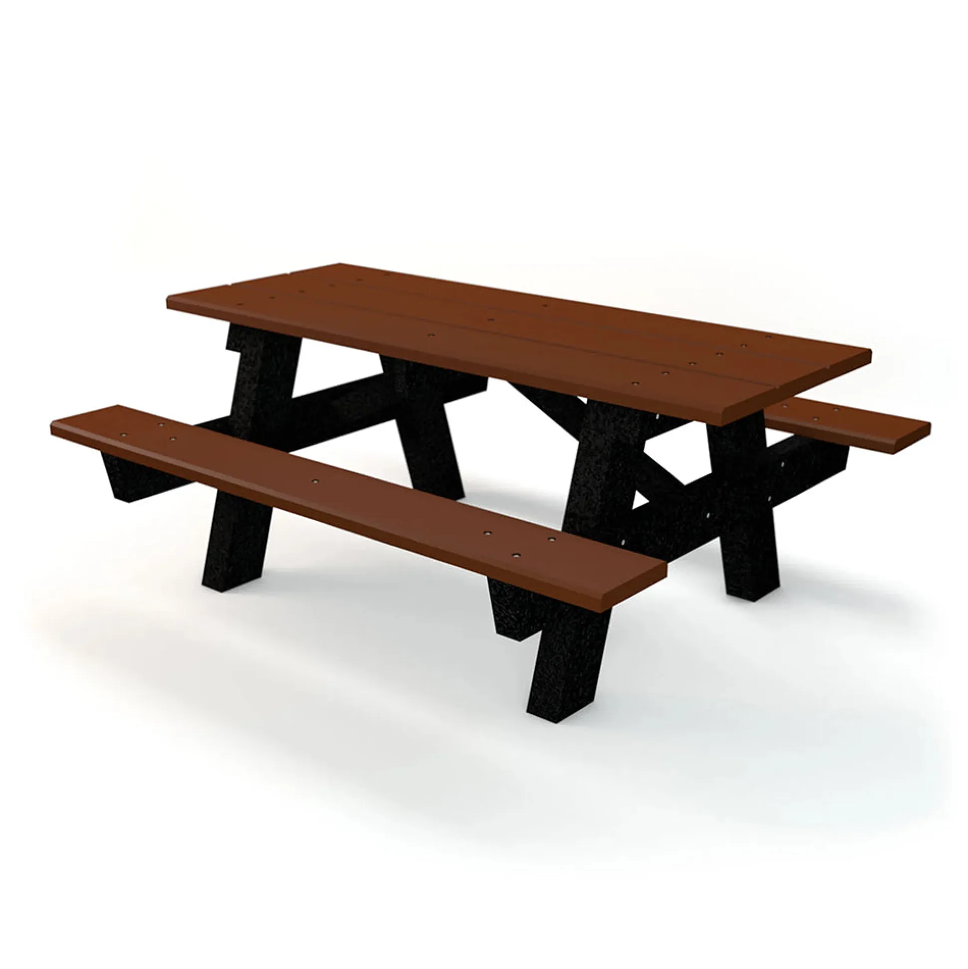 A Frame - 2 Bench Standard Outdoor Table (with extended table for wheelchair access)