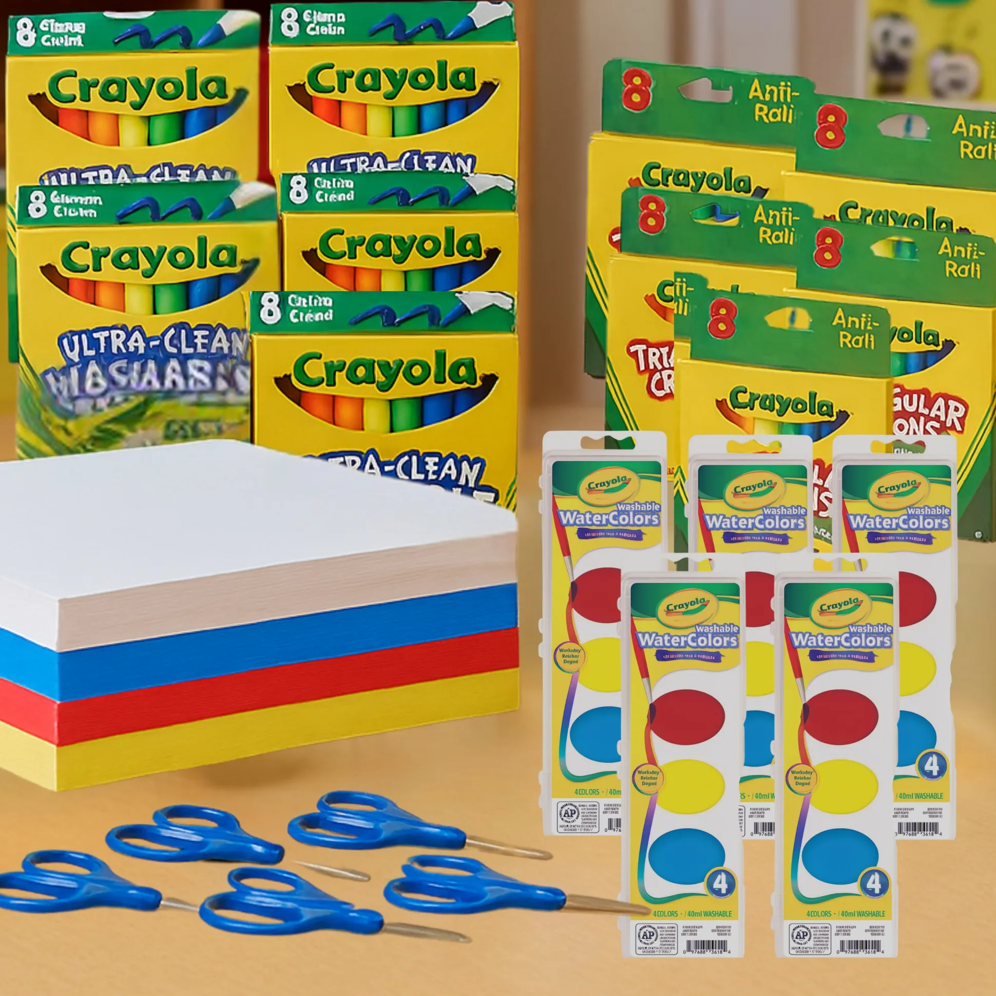 All-in-One Back-to-School Supply Bundle | Crayola®, Fiskars® & Prang® for Early Learning Classrooms