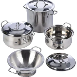 All-Play Stainless Steel 27-Piece Toy Cookware Set