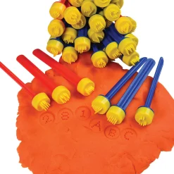 Alphabet & Number Clay Stampers | 36-Piece Set