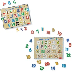 Alphabet & Numbers Sound Puzzles