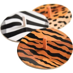 Animal Print Spinning Tops