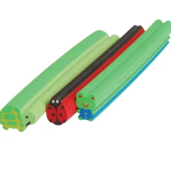 Animal Stick Erasers for Kids – 6 Piece Writing & Classroom Reward Set