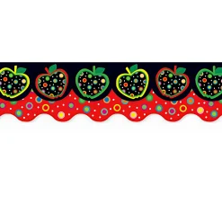 Apples and Dots Bulletin Board Border Set - 2 designs