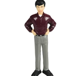Asian Pretend Play Vinyl Family Figurines | 8 Piece Set