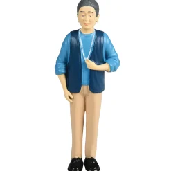 Asian Pretend Play Vinyl Family Figurines | 8 Piece Set