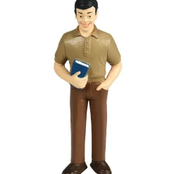Asian Pretend Play Vinyl Family Figurines | 8 Piece Set