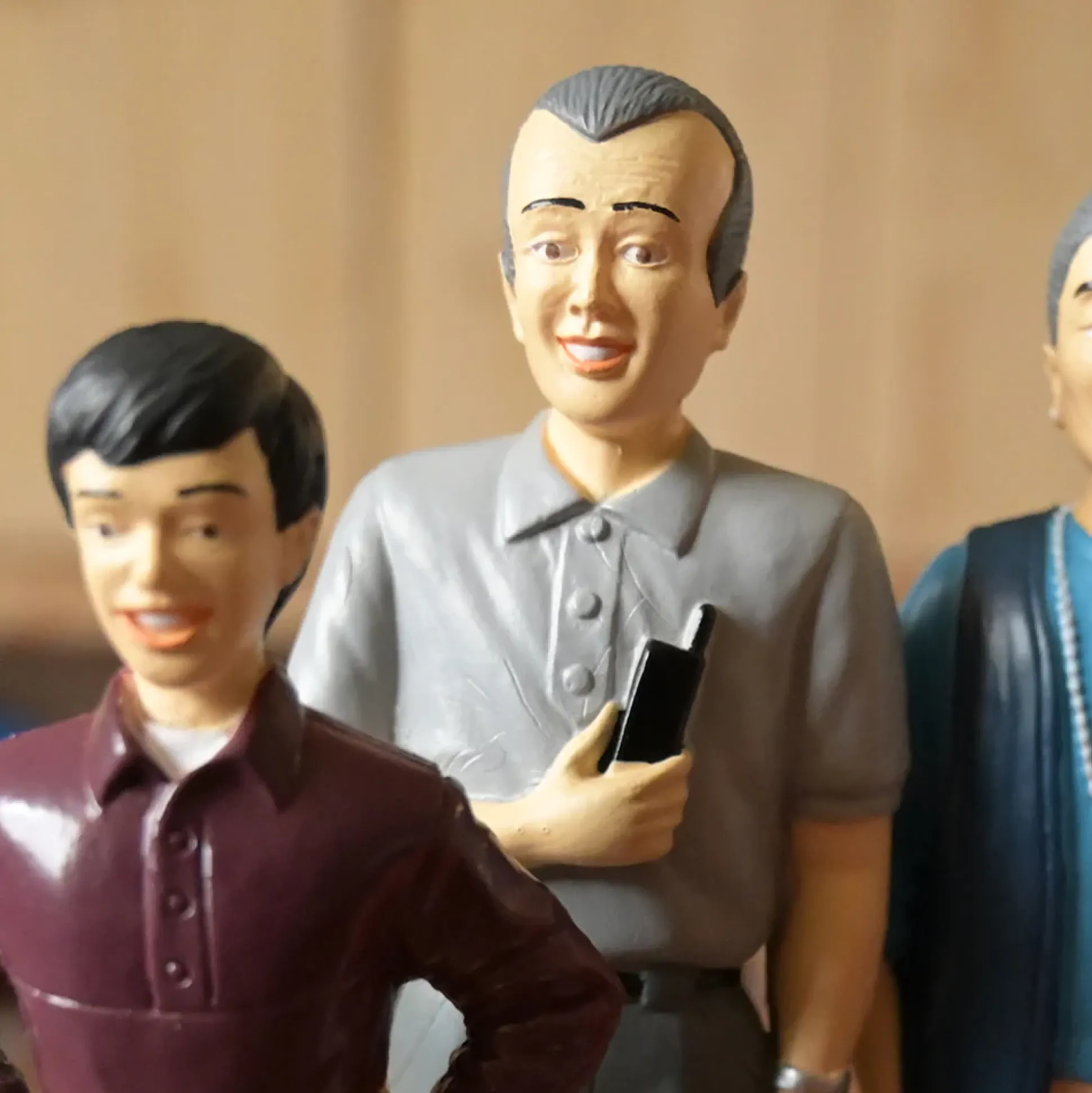 Asian Pretend Play Vinyl Family Figurines | 8 Piece Set