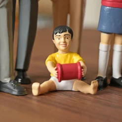 Asian Pretend Play Vinyl Family Figurines | 8 Piece Set