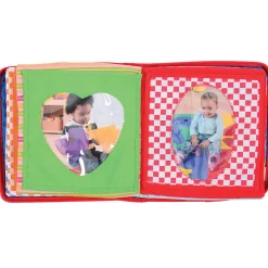 Baby's First Photo Album | Interactive Family & Friends Recognition Book with Mirror
