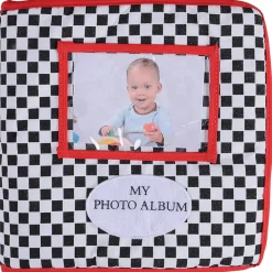 Baby's First Photo Album | Interactive Family & Friends Recognition Book with Mirror