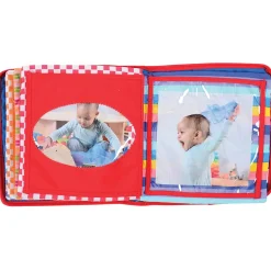 Baby's First Photo Album | Interactive Family & Friends Recognition Book with Mirror