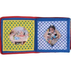 Baby's First Photo Album | Interactive Family & Friends Recognition Book with Mirror