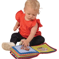 Baby's First Photo Album | Interactive Family & Friends Recognition Book with Mirror