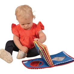Baby's First Photo Album | Interactive Family & Friends Recognition Book with Mirror