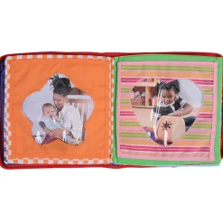Baby's First Photo Album | Interactive Family & Friends Recognition Book with Mirror