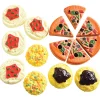 Bargain-Buffet Mini Foods | 130-Piece Realistic Play Food Set