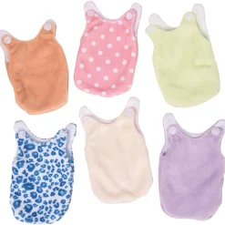 Basket of Babies | Six Soft, Diverse Dolls with Removable Dresses & Take-Along Basket