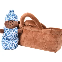Basket of Babies | Six Soft, Diverse Dolls with Removable Dresses & Take-Along Basket