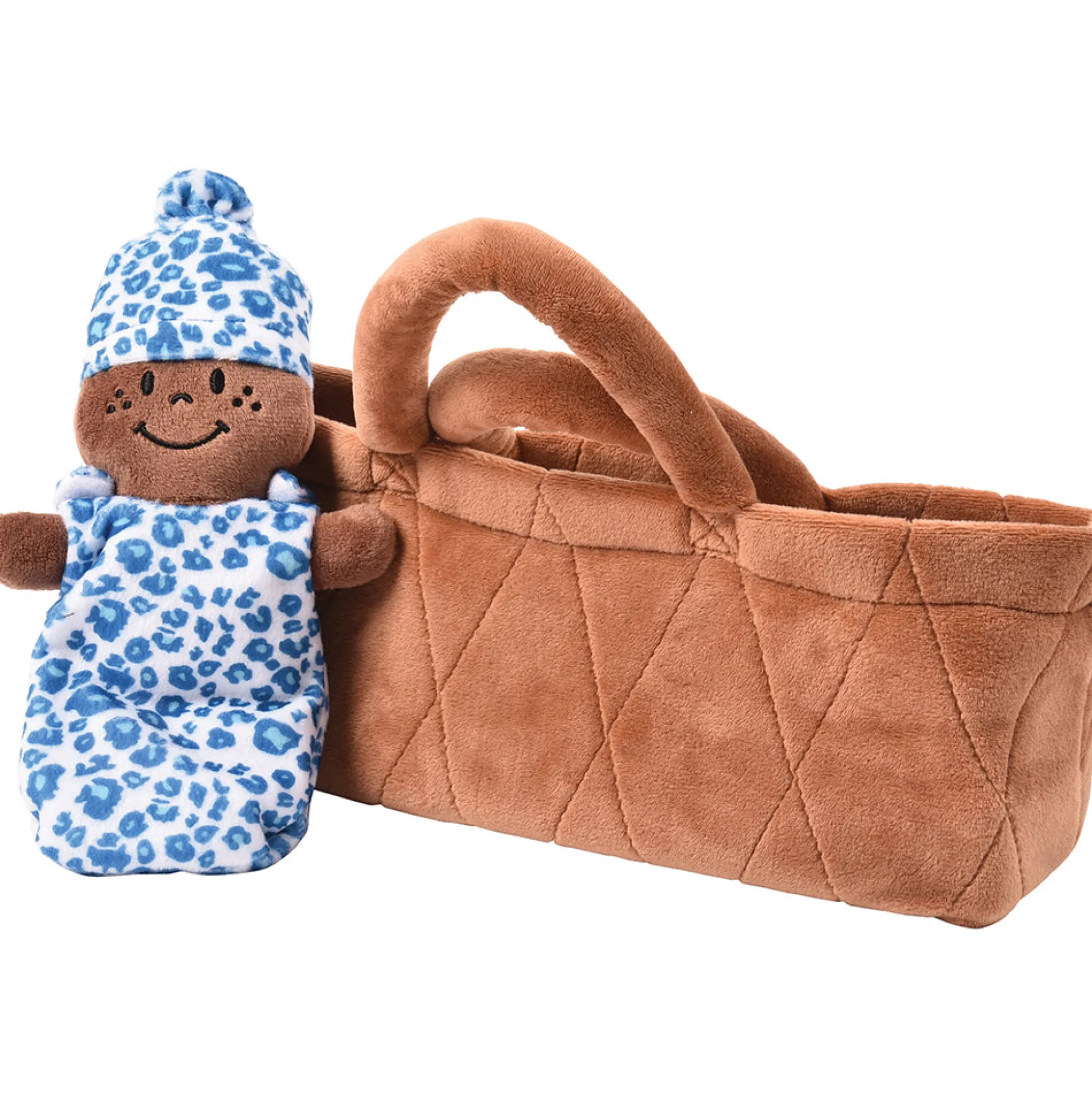 Basket of Babies | Six Soft, Diverse Dolls with Removable Dresses & Take-Along Basket