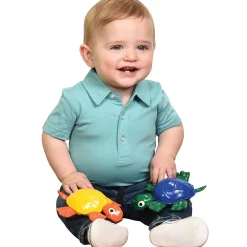 Bean Bag Bonanza Animal Toss Set | 18-Piece Vinyl Frogs, Ladybugs & Turtles