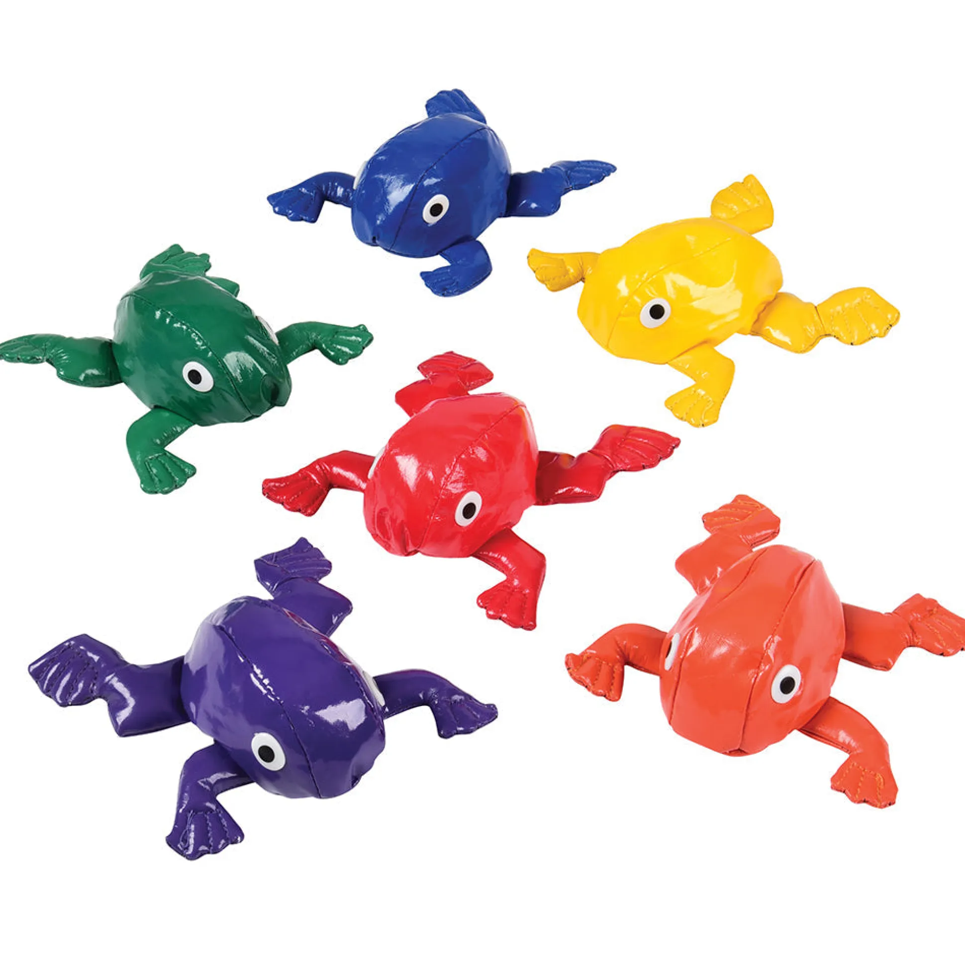 Bean Bag Bonanza Animal Toss Set | 18-Piece Vinyl Frogs, Ladybugs & Turtles