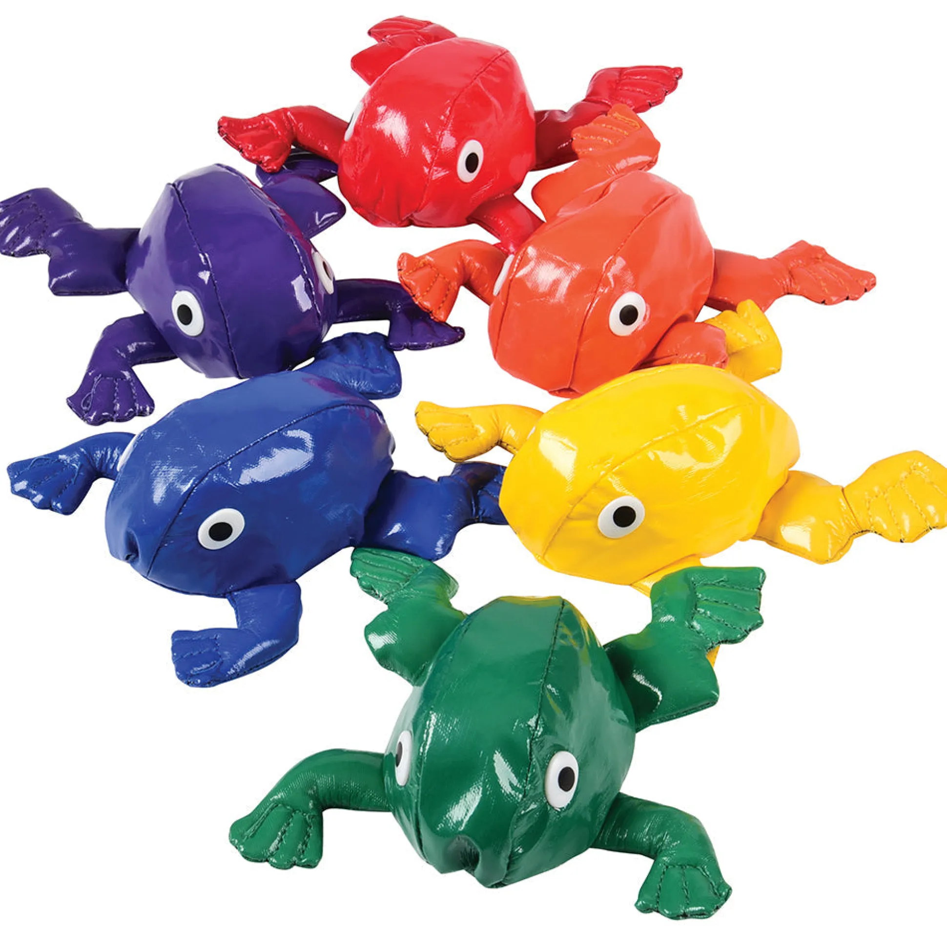 Bean Bag Bonanza Animal Toss Set | 18-Piece Vinyl Frogs, Ladybugs & Turtles