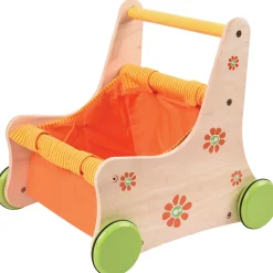 Beginner's Wooden Push Buggy with Safe Storage for Ages 12 Months+