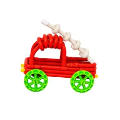 Bend-A-Build™ 94-Piece Flexible STEM Construction Toy Set | Open-Ended Building Tubes & Connectors