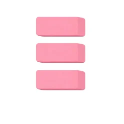 Big Pink Erasers with Cap Erasers – Set of 8