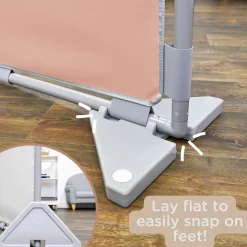 Big Screen PlayPanel® | Clay Free-Standing Classroom Divider with Feet