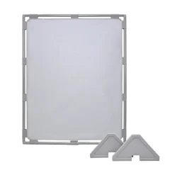 Big Screen PlayPanel® | Fog Blue Free-Standing Classroom Divider with Feet