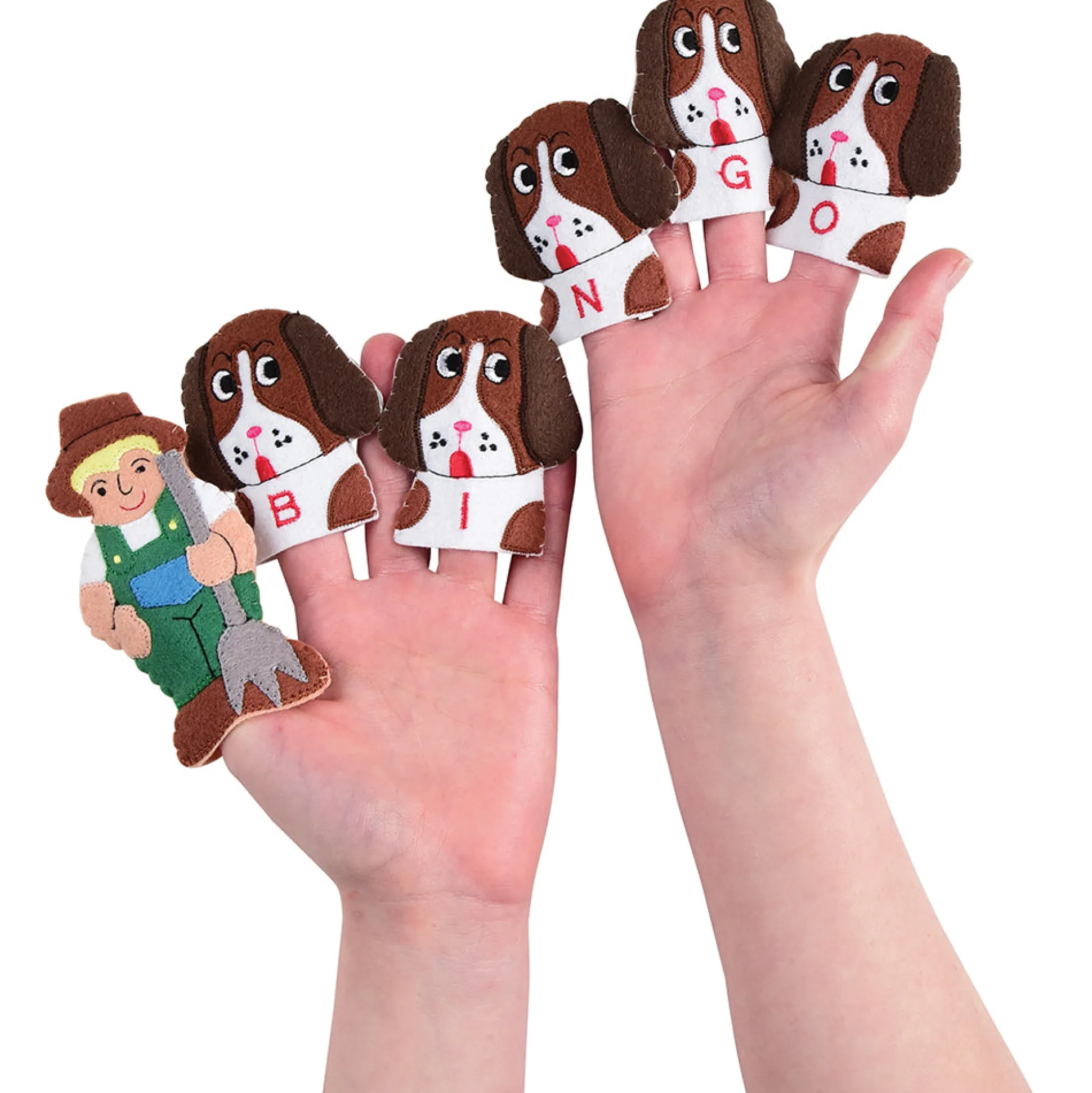 B-I-N-G-O Finger Puppet Play Set