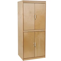 Birch Tall Lockable Teacher Storage Cabinet | Classroom Organization