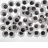 Black Round 15mm Wiggle Eyes