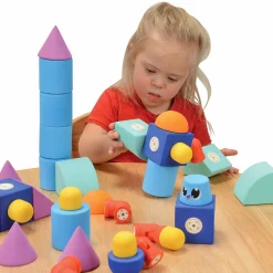 Blockaroo Magnetic STEM Building Blocks | 35-Piece Set