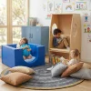 Blue Cuddle Ball Sensory Pillow | Soft Tactile Comfort Ball