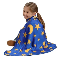 Blue & Gold Wizard Adventure Cape