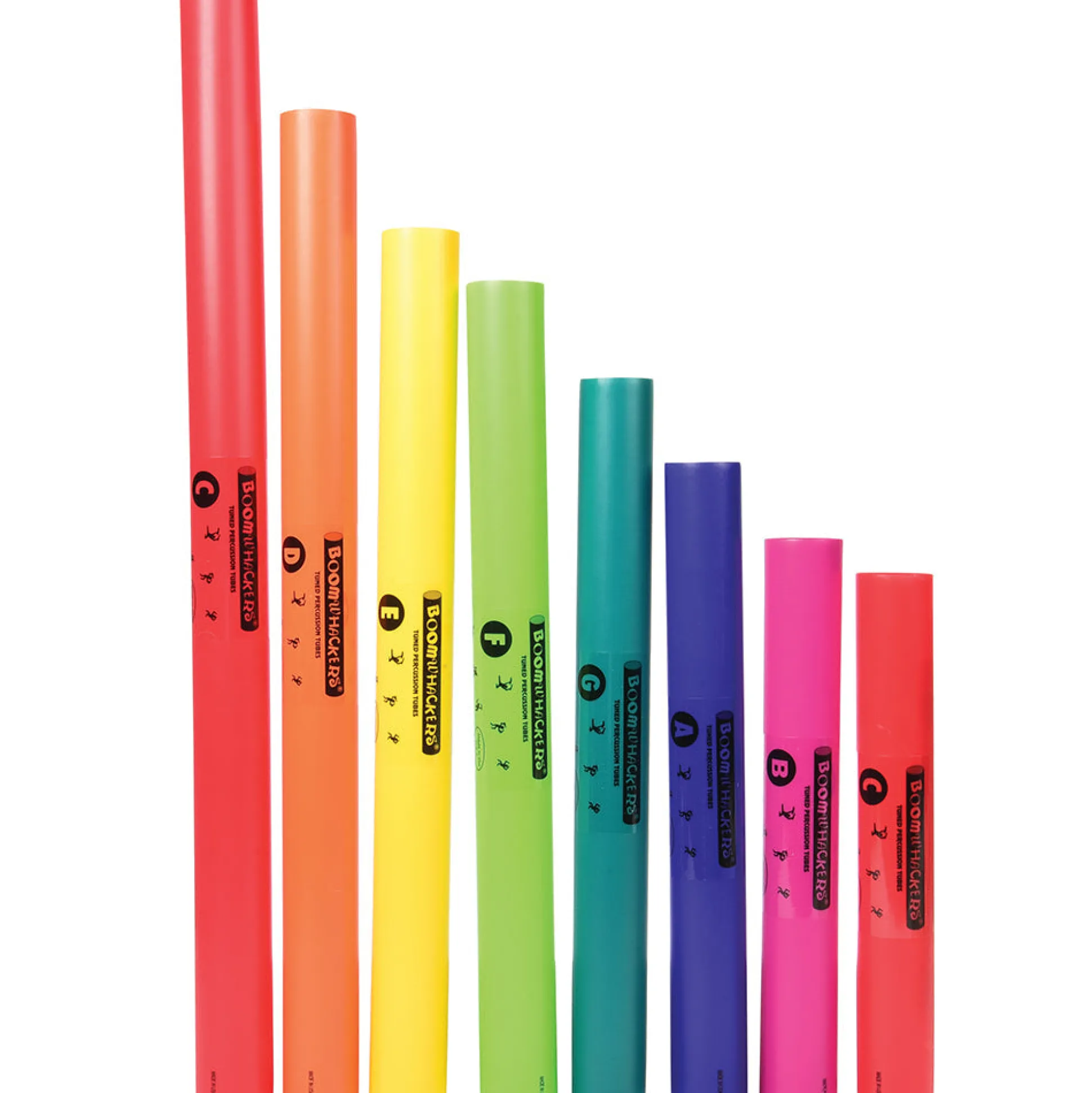 Boomwhackers® Musical Tubes | 8-Piece C Major Scale Set