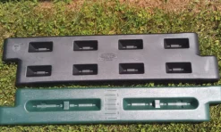 12" Border Timbers / Black