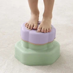 Bouncing Flowers Sensory Balance Steppers | Interactive Stepping Stones with Dual Bounce Levels