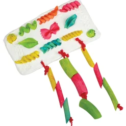 Brightly Colored Macaroni Shapes | 1 lb. Non-Toxic Craft Shapes
