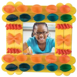 Brightly Colored Macaroni Shapes | 1 lb. Non-Toxic Craft Shapes